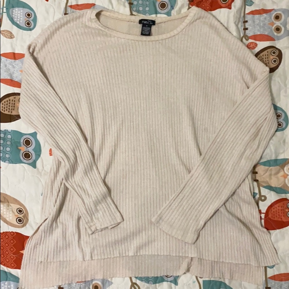 Thin Cream Sweater